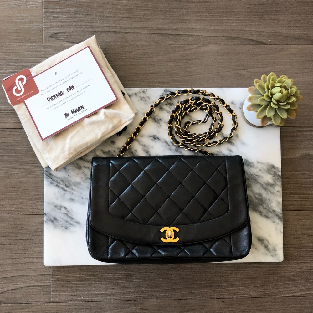 CHANEL Medium Diana Vintage Flap Bag